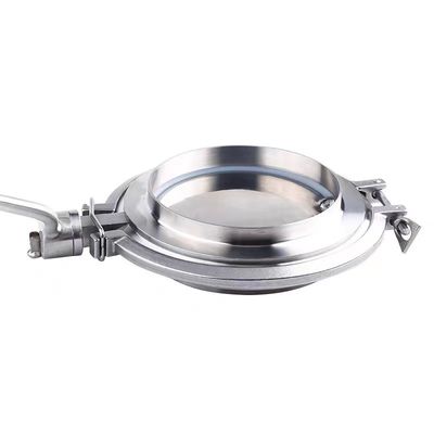 Sanitary Stainless Steel 304 316L Middle Clamp or Welded Ends Manual Wam Powder 1/8"--4