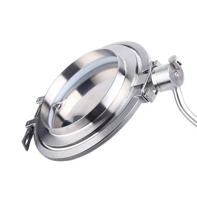 Sanitary Stainless Steel 304 316L Middle Clamp or Welded Ends Manual Wam Powder 1/8"--4