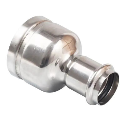 1''-8'' Stainless Steel 304 Press Fitting with Female Connection Compatibility