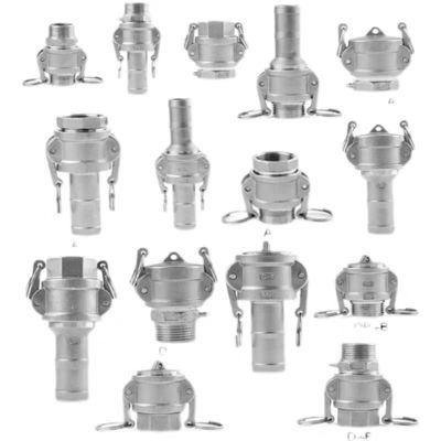 Equal WZ SS 304 316 A Type Silver Camlock Coupling Adaptor for NPT BSP Quick Connect