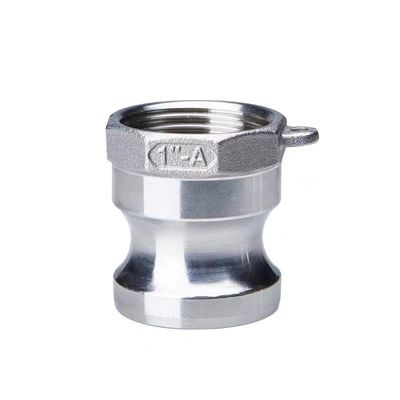 Equal WZ SS 304 316 A Type Silver Camlock Coupling Adaptor for NPT BSP Quick Connect