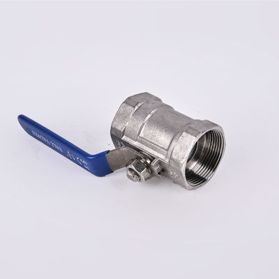 1Pc Type Threaded Female Ball Valve in DN8-DN80 Port Size with Stainless Steel Material