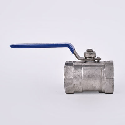 1Pc Type Threaded Female Ball Valve in DN8-DN80 Port Size with Stainless Steel Material