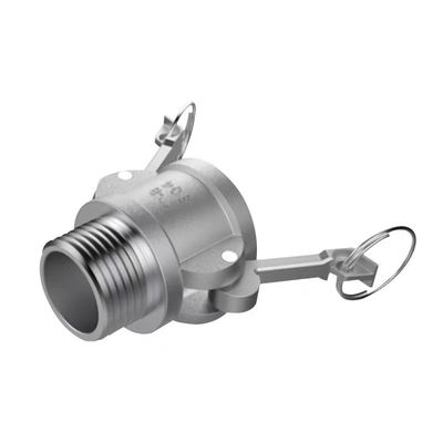 Head Code Cylindrical Camlock Fitting for 304 316 Stainless Steel Pipes and Tubes