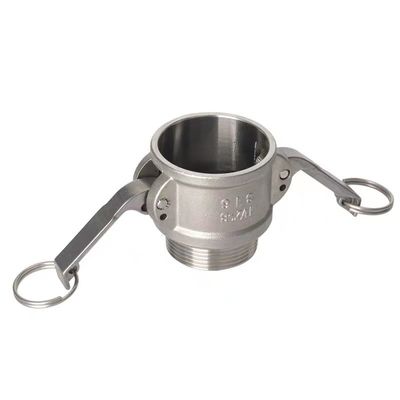 Head Code Cylindrical Camlock Fitting for 304 316 Stainless Steel Pipes and Tubes