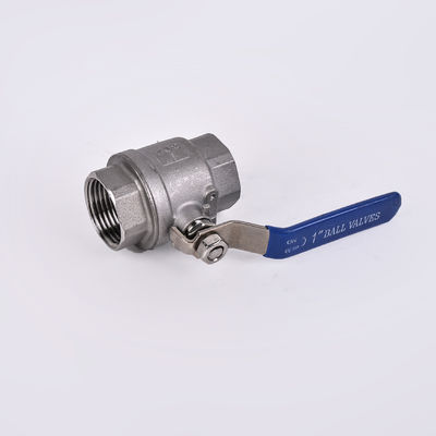 Manual Operation Stainless Steel 201/304 2PC Light Duty Two Pieces Type Ball Valve for General