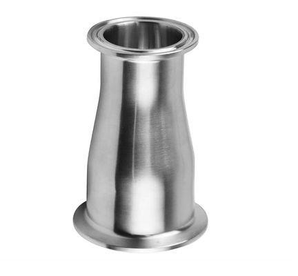 6" Length Sanitary Spool Tube with Clamp Ends Stainless Steel 304 Seamless Round Tubing