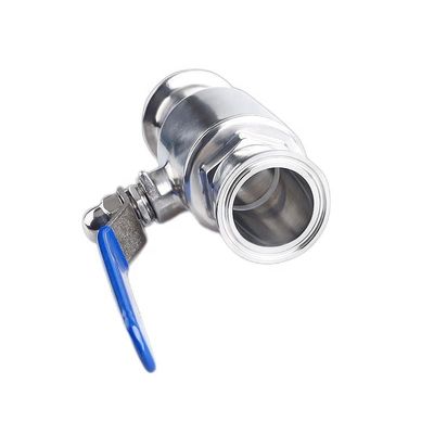 1''-8'' Standard Stainless Steel Ss 304 316 Sanitary Tri-Clamp Ball Valve with Design