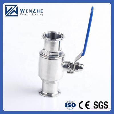 1''-8'' Standard Stainless Steel Ss 304 316 Sanitary Tri-Clamp Ball Valve with Design
