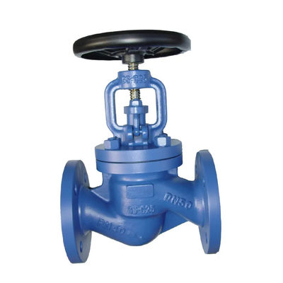 Hexagon Head Cast Iron 4 inch Flange High Temperature Steam Globe Control Valve PN16