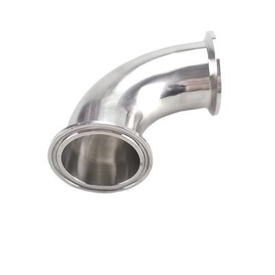 DN20-DN300 Sanitary Stainless Steel 304/316 Tri-Clamp 90 Degree Elbow and Long-Lasting