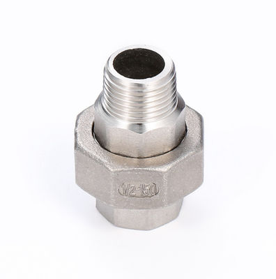 Stainless Steel 304 Threaded Fittings Male Thread Union MM Male/Male Union for Domestic