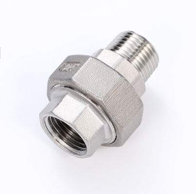 Stainless Steel 304 Threaded Fittings Male Thread Union MM Male/Male Union for Domestic