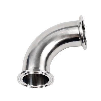 DN20-DN300 Sanitary Stainless Steel 304/316 Tri-Clamp 90 Degree Elbow and Long-Lasting