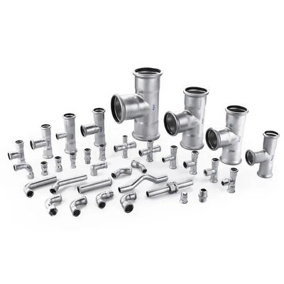 Female Thread Npt bspt bsp Standard Stainless Steel SCH 10 40 Press Pipe Fittings