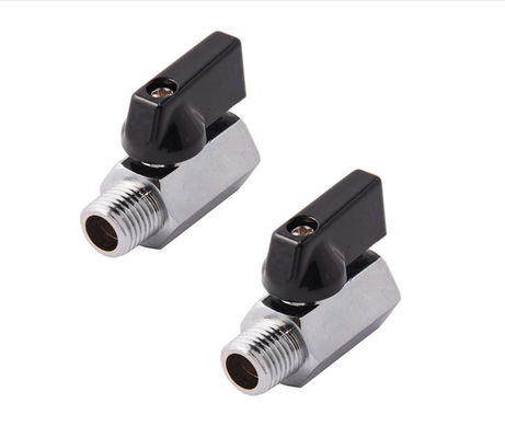 Stainless Steel Mini Ball Valve 1/4 Inch NPT Thread Male Standard or Customized Support