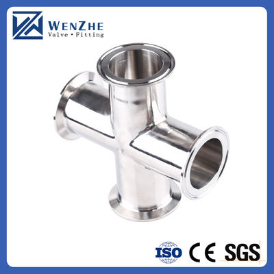 1.5" Tri-clamp Stainless Steel 304 Sanitary Fitting 3-Way Clamp Tee for 38mm Pipe OD