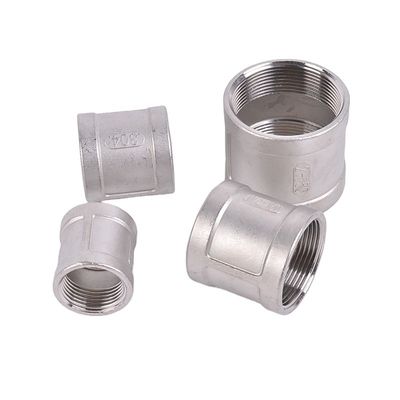 201 304 Stainless Steel Round Head Code NPT Female Socket Pipe Fitting for Plumbing