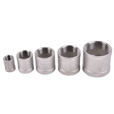201 304 Stainless Steel Round Head Code NPT Female Socket Pipe Fitting for Plumbing