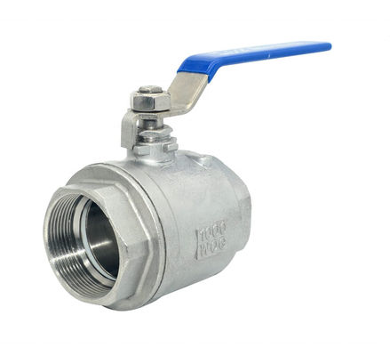 Manual Control Female Threaded 316 Stainless Steel Ball Valve with Customized Support