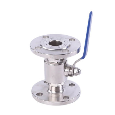 High Mounting Pad Ball Valve with Class 150LB ISO5211SS304 SS304L SS316 SS316L Flange