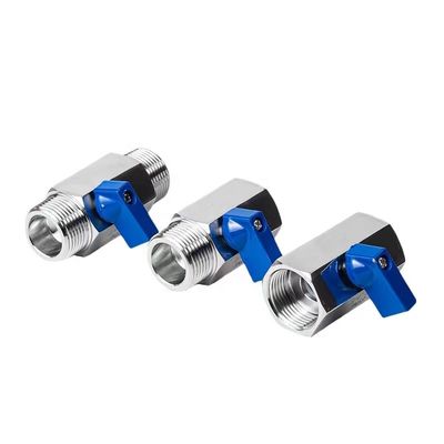 Stainless Steel 301/304/316 Mini Ball Valve Valved Design for Optimal Performance