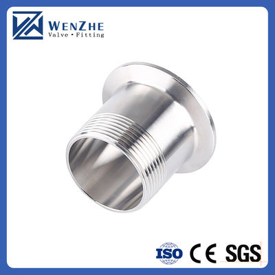 Customized Sanitary Female Threaded Pipe Fitting to 2.5 Inch TRI CLAMP OD 77mm Ferrule