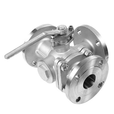Standard Stainless Steel Ss 304 316 Flange Ball Valve Valved Design Long Service Life