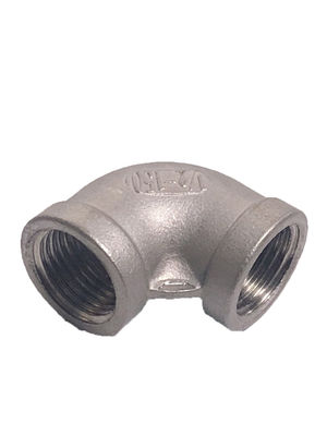 Stainless Steel 201 304 Pipe Fitting 90 Degrees Elbow with Equal Female Connection