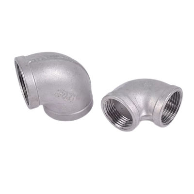 Stainless Steel 201 304 Pipe Fitting 90 Degrees Elbow with Equal Female Connection