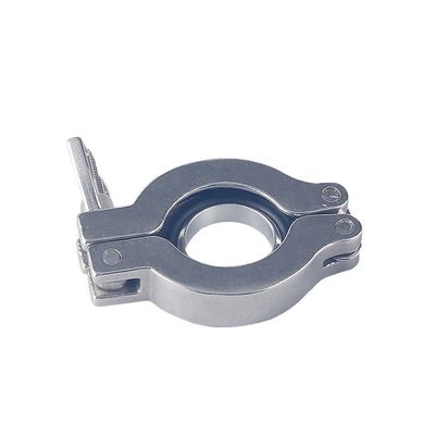 304 Stainless Steel Single Pin Heavy Duty Tri Clamp with Female Thread from Wenzhe