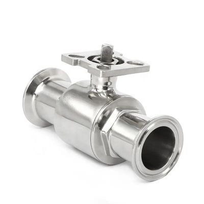 OEM Support SS304 1/4''-4.0'' Homebrew Tri-Clamp Ball Valve Stainless Steel Sanitary Valve