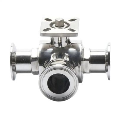 OEM Support SS304 1/4''-4.0'' Homebrew Tri-Clamp Ball Valve Stainless Steel Sanitary Valve