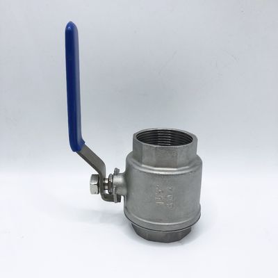 Industrial Stainless Steel Float Ball Valve Manual Operation Body Material SS201/SS304