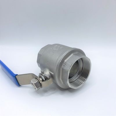 Industrial Stainless Steel Float Ball Valve Manual Operation Body Material SS201/SS304