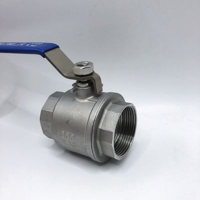 Industrial Stainless Steel Float Ball Valve Manual Operation Body Material SS201/SS304