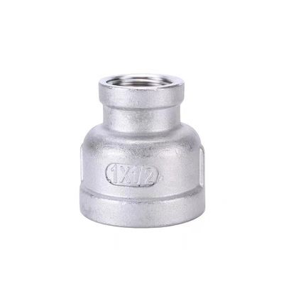 Stainless Steel 304 NPT Female Threaded Cast Pipe Fitting with Hexagon/Round Head Code