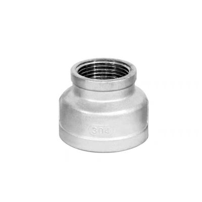Stainless Steel 304 NPT Female Threaded Cast Pipe Fitting with Hexagon/Round Head Code