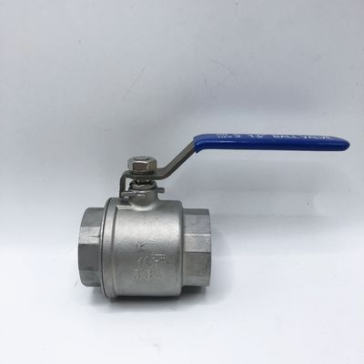 Industrial Stainless Steel Float Ball Valve Manual Operation Body Material SS201/SS304