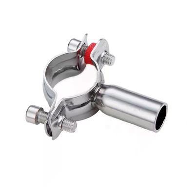 WZ Sanitary SS 304 316 Single Pin Clamp Tri Clamp Fittings Pipe Hanger Pipe Holder 1/8"--4