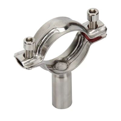WZ Sanitary SS 304 316 Single Pin Clamp Tri Clamp Fittings Pipe Hanger Pipe Holder 1/8"--4