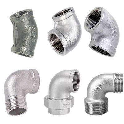 1/2" Tee Female NPT T Shaped 3 Way Cast Pipe Fitting OEM Support Stainless Steel 304