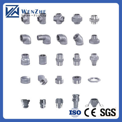 1/2" Tee Female NPT T Shaped 3 Way Cast Pipe Fitting OEM Support Stainless Steel 304
