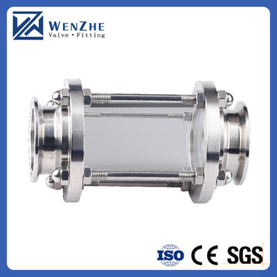 Food Grade Stainless Steel 304 316L Sanitary Tri Clamp Sight Glass Pipe Fitting Tubular Sight Glass