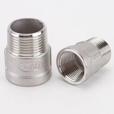 1''-8'' Stainless Steel Pipe Fitting Reducing Adapter 1/8" NPT Male X 1/4" NPT Female