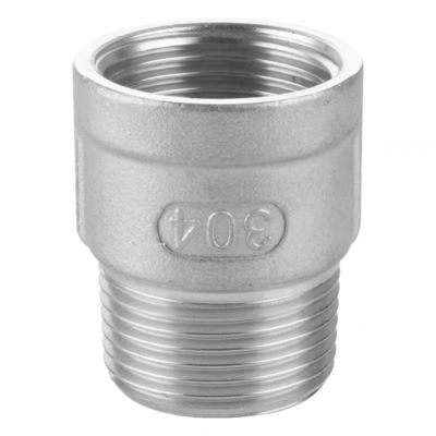 1''-8'' Stainless Steel Pipe Fitting Reducing Adapter 1/8" NPT Male X 1/4" NPT Female