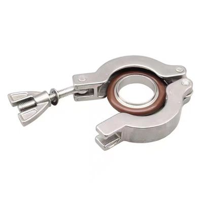 Stainless Steel 304 316 KF16 KF25 KF40 Tri Clamp Ferrule Set for Vacuum Adapter Design