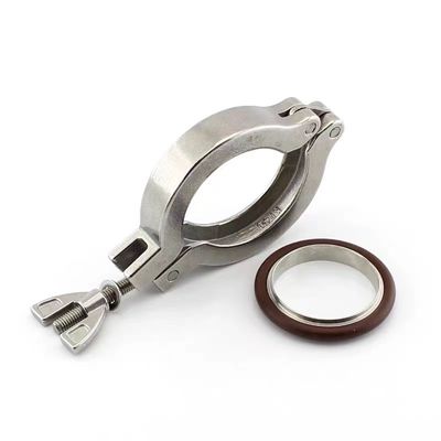 Stainless Steel 304 316 KF16 KF25 KF40 Tri Clamp Ferrule Set for Vacuum Adapter Design