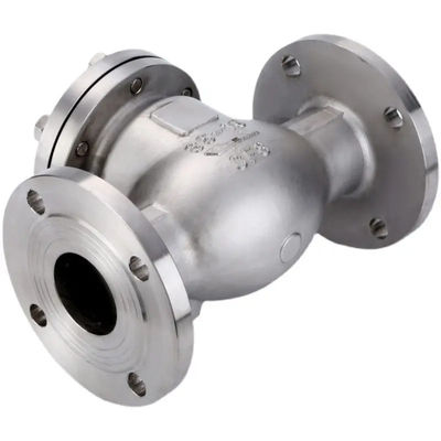 Ductile Iron Foot Check Valve for Quick Fittings Round Head Code Female Thread Flapper