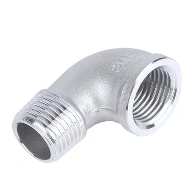 Stainless Steel 301/304/316 90 Degree Street Elbow 1/2" NPT Female x 1/2" NPT Male